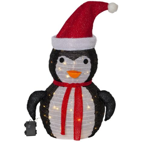 Star LED-Figur 'Tecidy', Pinguin, 45 warmwhite LED,