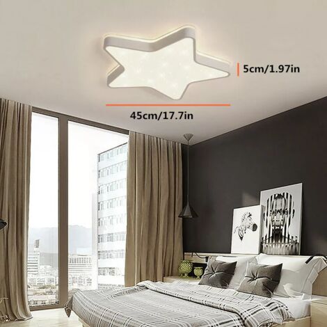 Star led plafonnier chambre D'enfants Plafonnier Avec Télécommande Dimmable