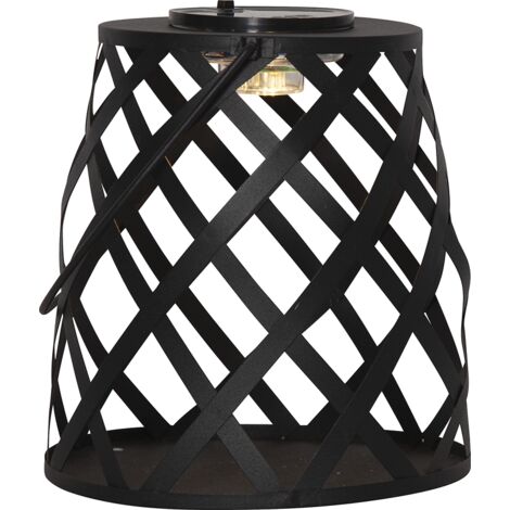 Star LED-Solar-Laterne 'Calabria', Metall, ca.19x20 cm