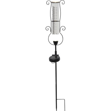 Star LED-Solar-Regenmesser 'Pluvio', 1 warmwhite LED