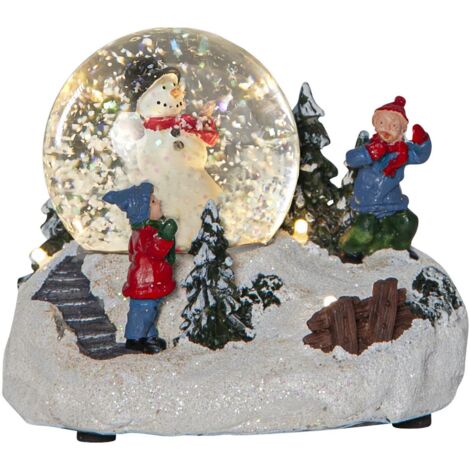 Star LED-Weihnachtssz. 'Winterville', Schneem./Glasku./