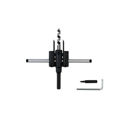 Star-M No. 36 Scie-cloche réglable Ø120 mm – Set de coupe circulaire ajustable