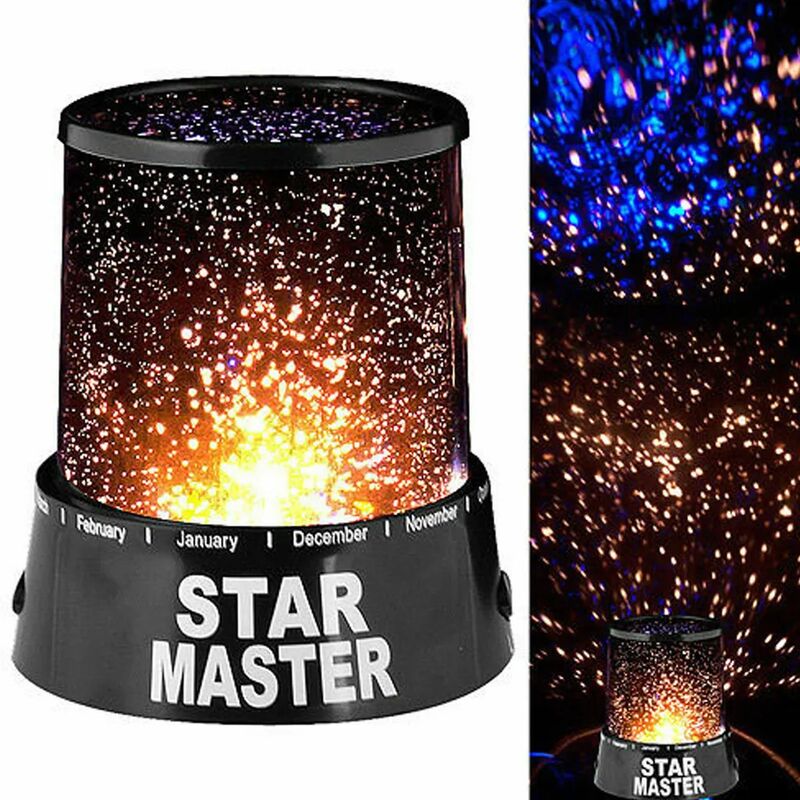Image of Fortuneville - Star Master led proiettore cielo stellato lampada luce notturna per soffitto a stella per bambini