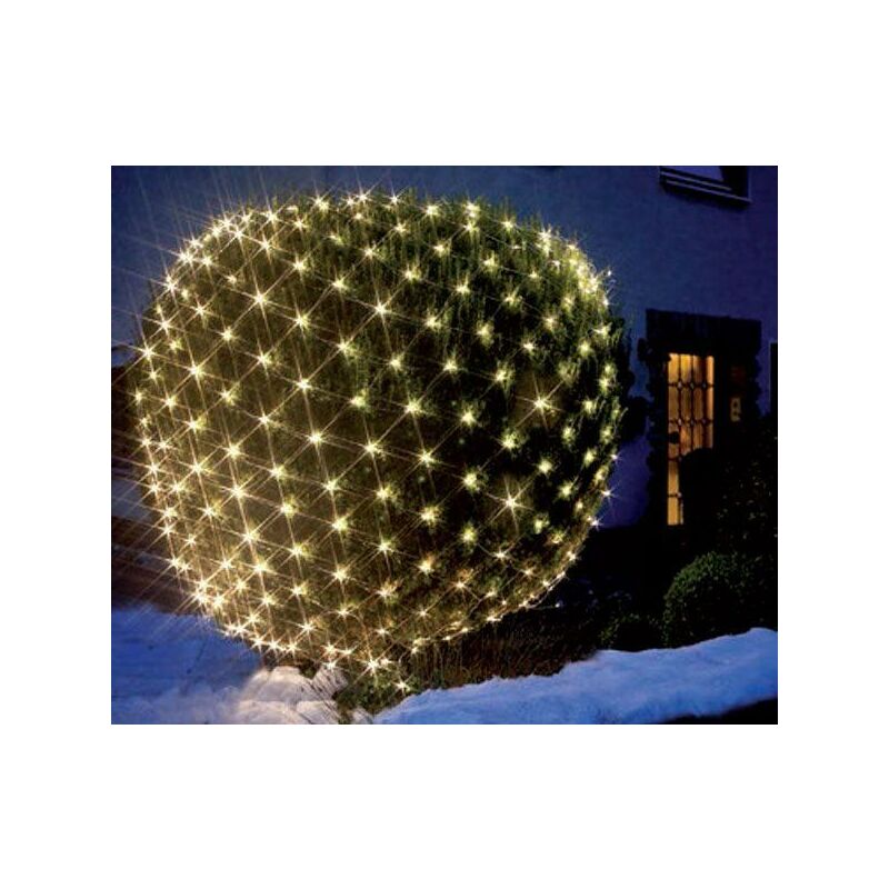 Filet Lumineux Silingsan 3M*2M LED Guirlande Lumineuses Filet 8 Modes de Fonctionnement Lumi/ère Blanc Chaud D/écoration de Jardin Chambre Mariage No/ël Soir/ée F/ête Halloween Saint-Valentin