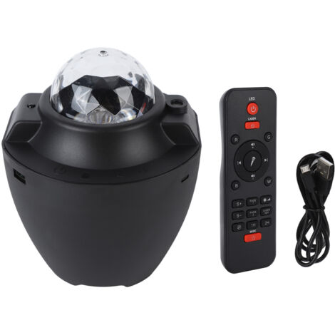 Star Projector Night Light 3 Colors Brightness Modes Music Adjustable Bluetooth Speaker LED Star Night Light 5V