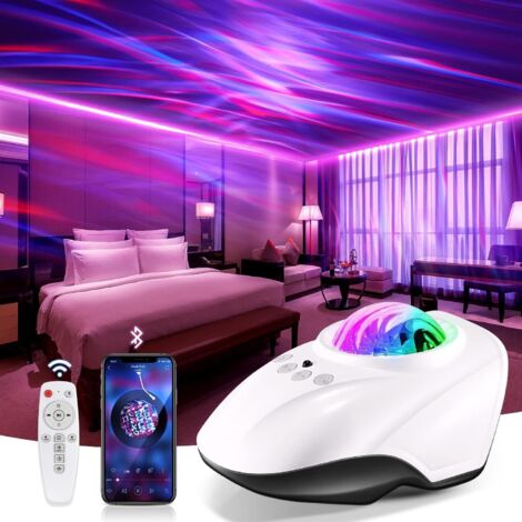 Star Sky Projector, 14 LED Night Light Child Baby Adult with White Noise, Bluetooth Galaxy Projector Lamp, Star Sky Ceiling Projector Aurora Borealis, Bedroom Decoration
