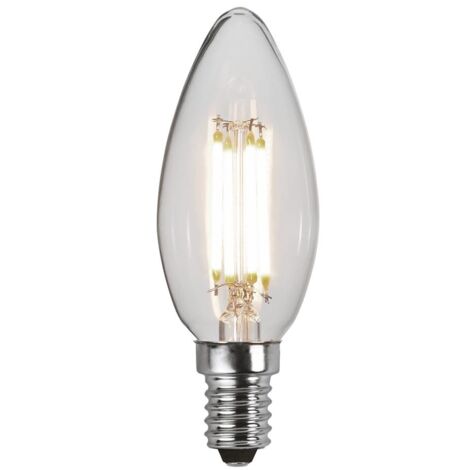Star Trading Ampoule LED Clear 3-Step, E14, 50-470lm, 4,2W, à intensité variable, blanc chaud, 9,8 cm