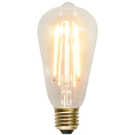 Star Trading Ampoule LED 'Soft-Glow', E27, 2,3W, 230lm, forme Edison, rétro, blanc chaud