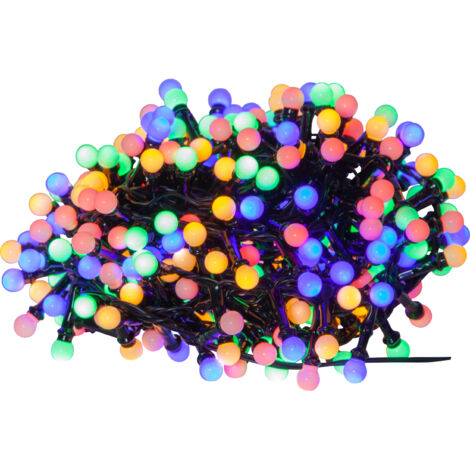 Star Trading Chaîne lumineuse LEDBerry Mini', colorée, 300 LED, 6m