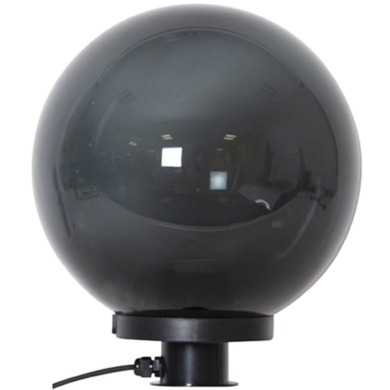 Decoration Orby, Lampe de chemin, Piquet de terre, Noir, Boule, Extérieur, E27, 34 cm - Star Trading
