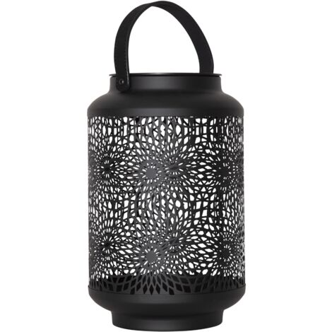 Star Trading lanterne solaire mandala, noir