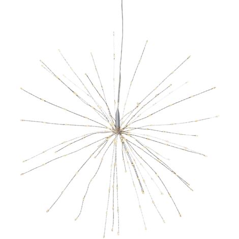 Star Trading Suspension LED Firework', 200 LED, blanc chaud