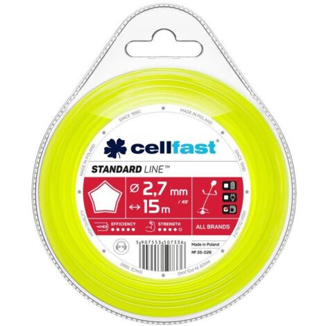 STAR TRIMMERFADEN 2,7 MM 15 M - C 35-026