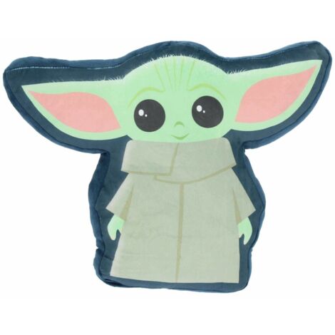 Star Wars Grogu Kissen Formkissen Dekokissen und Kuschelkissen Perfekte Ergänzung für jedes Kinderzimmer