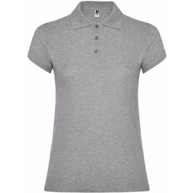 

Polo de Manga Corta Star Woman PO66340260 Gris Vigoré L