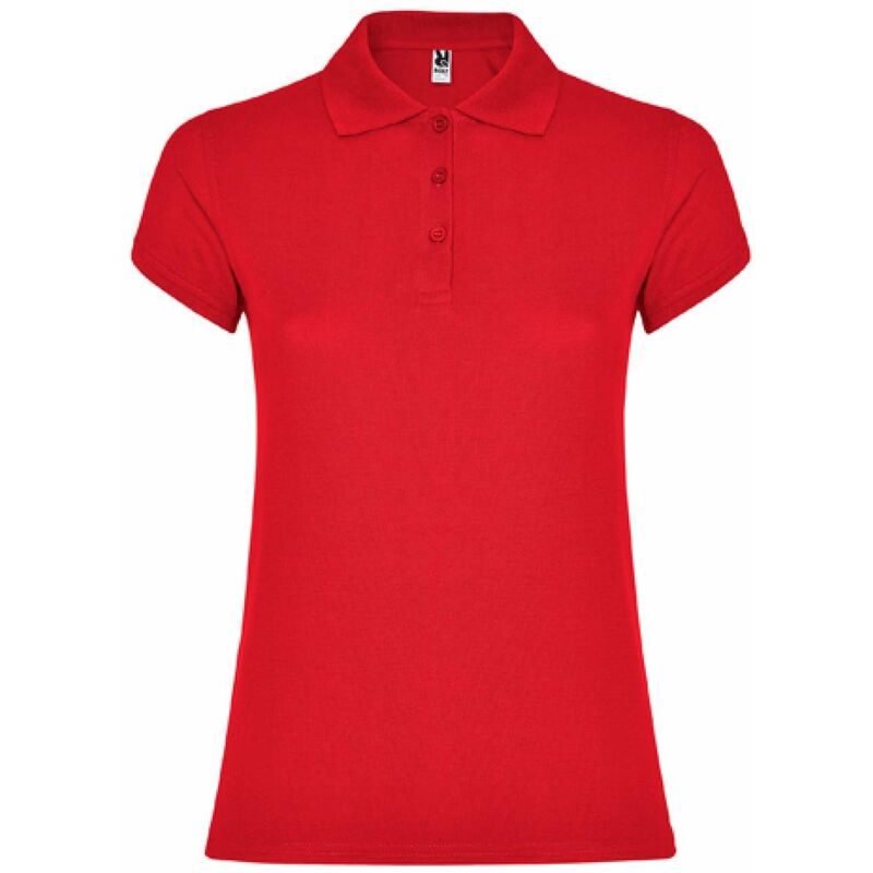 

Polo de Manga Corta Star Woman PO66340260 Rojo L