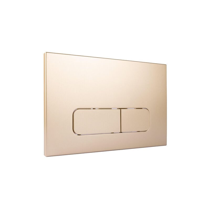 Starbluedisc mocha plaque de commande pour Réservoir WC geberit up100/up320 champagne gold