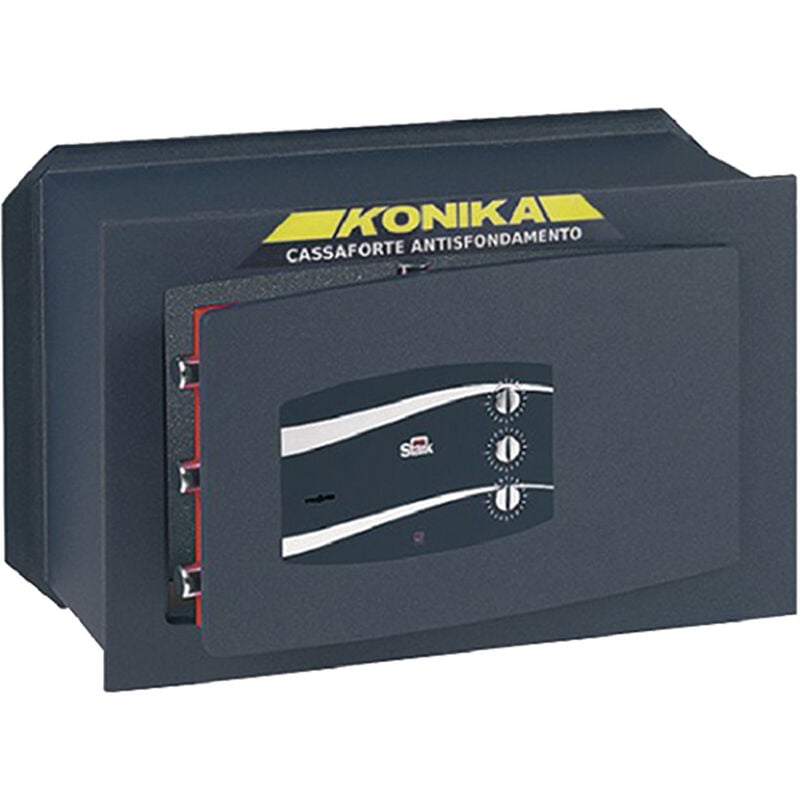 Stark - Coffre Fort a Clé Et Combinaison 1245 - Alp 32 x 49 x 19.5