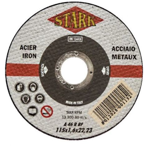STARK DISCO P/FERRO D 115X1,6 MM 50 PZ