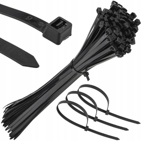 Starke Kabelbinder schwarz 8,8x600 100 Stück
