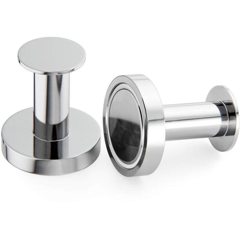 Image of Linghhang - Set mit 2 leistungsstarken Magnethaken zum Aufhängen von Mänteln und Taschen.