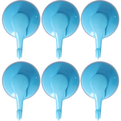 starke Saugnapf-Wandhaken für Bad und Küche – Blau
