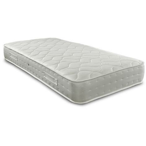 Starlight Beds 22cm Deep with Handle, Memory foam, and 1000 Pocket Spring Mattress, Single