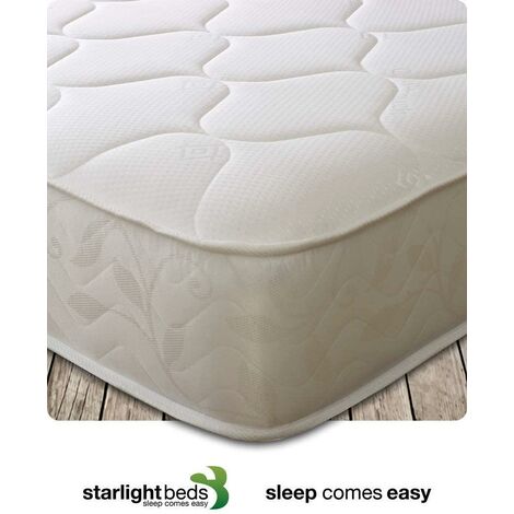 shell cool touch bonnell sprung memory foam mattress