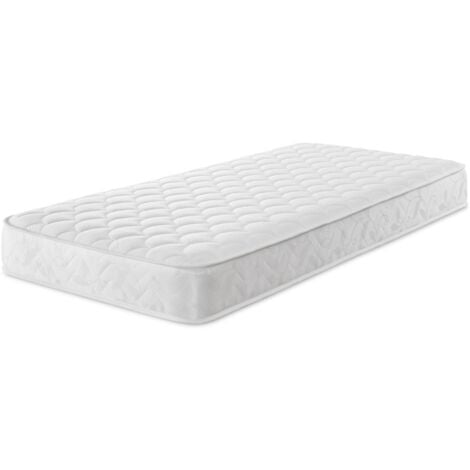 STARLIGHT BEDS 3ft Single Memory Foam Mattress. Memory Foam Sprung Mattress (Single Mattress) (3ft x 6ft3)