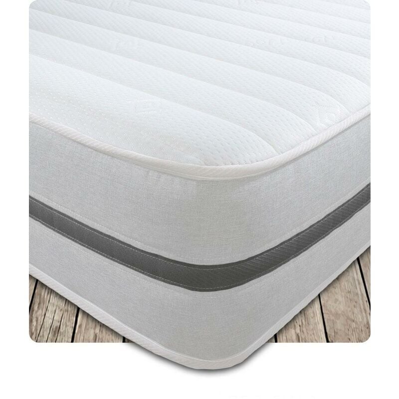 Starlight Beds – Single Mattress. 9 Inch Deep Single Pocket Sprung Mattress with Memory Foam. 3ft x 6ft3 (STARLIGHT 10)