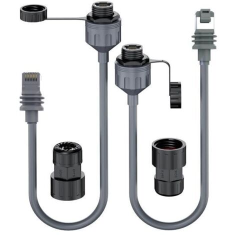 Starlink V3/V4 Ethernet-Adapter für Gen 3 Kabelverlängerung an Netzwerkkoppler (2 Stück)