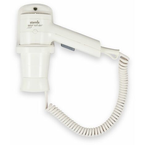 Starmix Hand-Haartrockner HFSW 12 Wandhalterung 1 Luftgeschwindigkeit, 1200 W