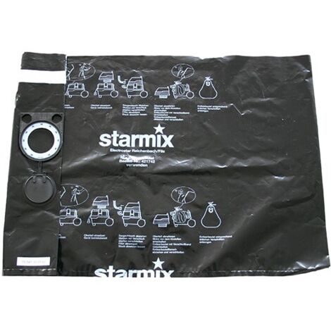 Starmix PE-Entleer-und Entsorgungsbeutel FBPE für ISP H-Asbest 5 Stk