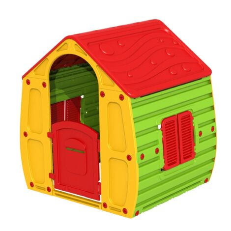 Starplast Kinderspielhaus Magical 102x90,5x109cm Kinderhaus Spielhaus Gartenhaus
