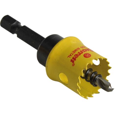 Starrett 19mm Bi-Metal Cordless Smooth Cutting Holesaw with Arbor (Model CSC19)
