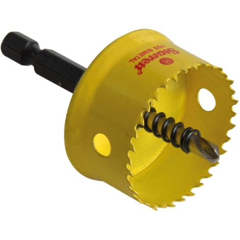 Starrett 35mm Bi-Metal Cordless Smooth Cutting Holesaw with Arbor (Model CSC35)