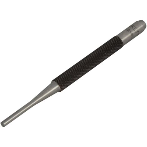 Starrett 565C 3mm (1/8 inch) Pin Punch - Precision Steel Punch for Accurate Pin Removal and Assembly (1 Unit)
