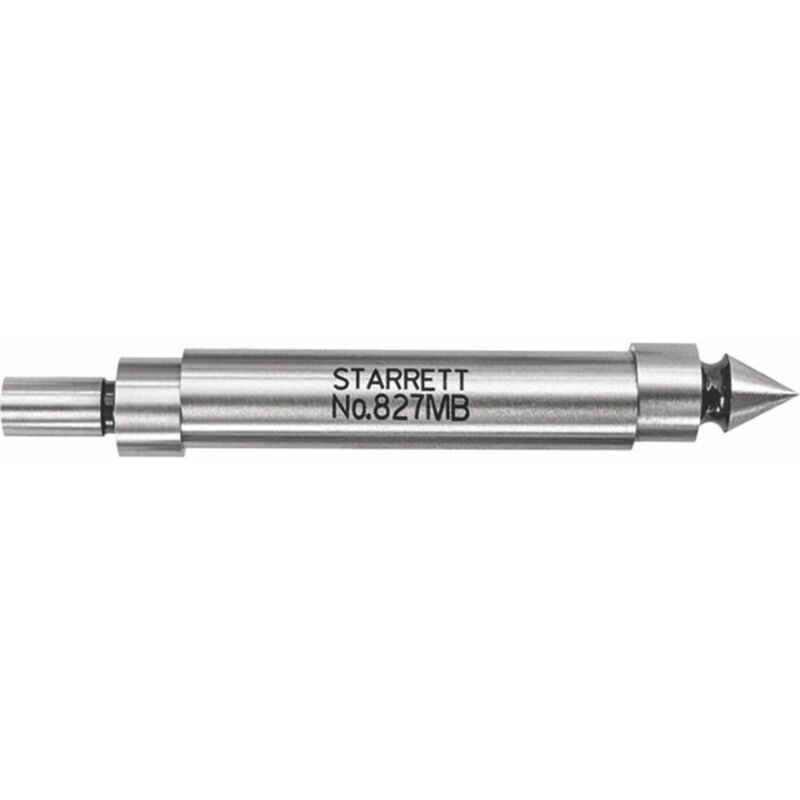 Image of 827MA - Trovabordi per fresatrice, con corpo di diametro 10 mm ed elemento di contatto di diametro 6 mm - Starrett