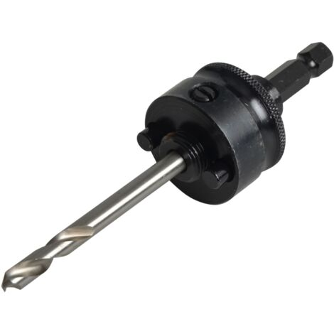 Starrett A10E Extra Long Quick Hitch Arbor for 32mm to 210mm Holesaws with 8.75mm Shank (1 Unit)