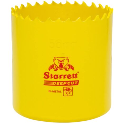 Starrett BI Metall Deep Cut seghe a tazza, 56 mm, DCH056 M