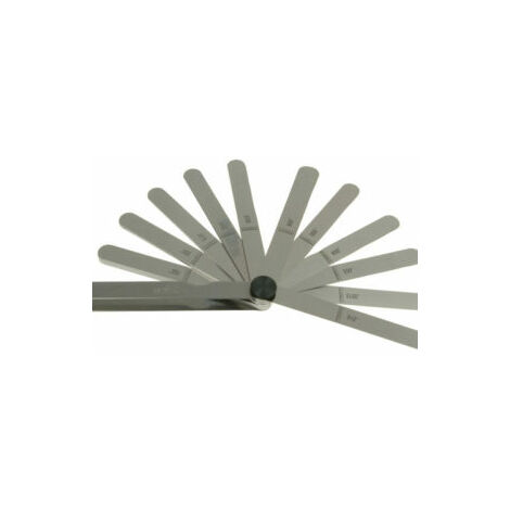 Starrett CX572 467 Feeler Gauge 13 Piece Set 0.0015-0.200in STR467