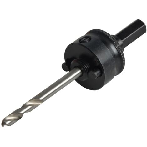 Starrett Extra Long A2E Arbor for DCH & MPH Hole Saws, 32mm to 210mm Range, 11mm Shank, Suitable for Arbor Sizes 32-210mm