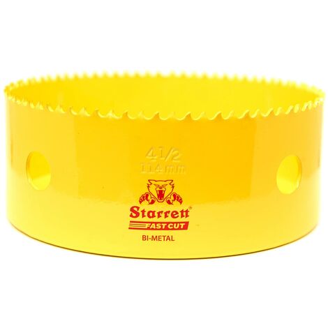 Starrett FCH0412 HSSCO Bimetal Sega a Tazza, Ø 114mm