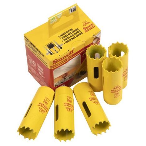Starrett FCH2532 Fast Cut Bi-Metal Holesaw 20mm Bulk Pack of 6 STRFCH25326