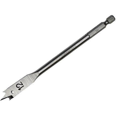 Starrett Flat Wood Drill Bit 12 x 152mm STRKFWD12A