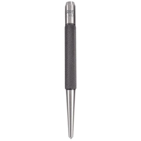 Starrett Punzone centrale 117C con gambo rotondo, lunghezza 10,2 cm, diametro punta conica 1/8"