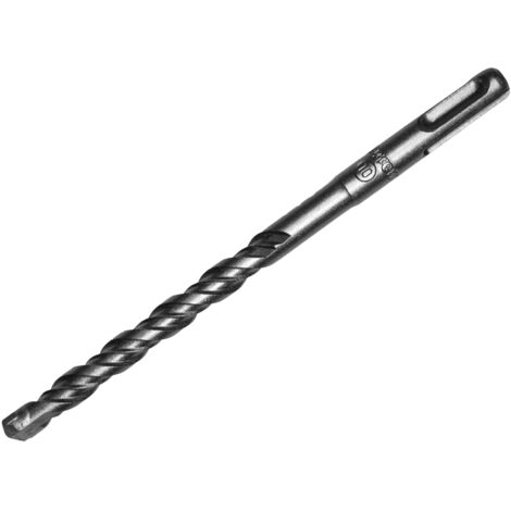 Starrett SDS Plus 2-Point Hammer Drill Bit, 10 x 160mm, Heavy-Duty Tungsten Carbide Tip