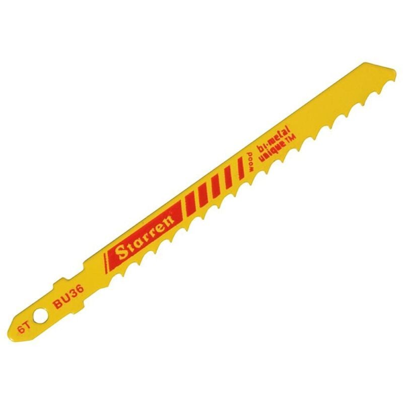 BU36-5 Wood Cutting Jigsaw Blades Pack of 5 STRBU365