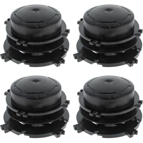 StarRing Confezione da 2/4/8 testine di ricambio per decespugliatori FS-AutoCut 36-2 46-2 56-2 - 40037133001 Nero