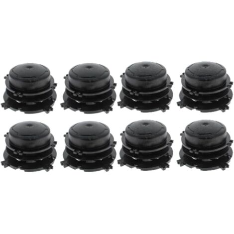 StarRing Confezione da 8 bobine di ricambio per testine di taglio per decespugliatori FS-AutoCut 36-2 46-2 56-2 - 40037133001 Nero